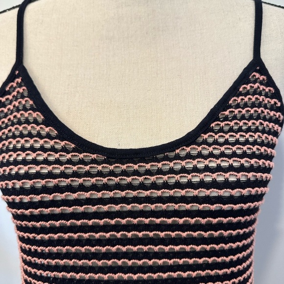 Zara knit SZ S swim  cover up top dress EUC striped knit pattern - Picture 2 of 9